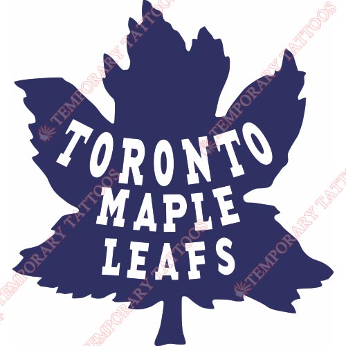 Toronto Maple Leafs Customize Temporary Tattoos Stickers NO.348